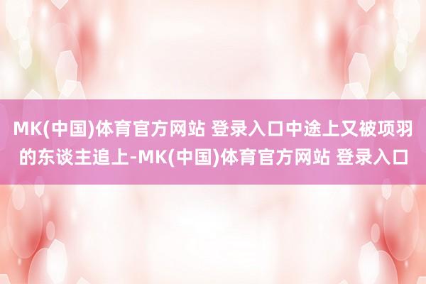 MK(中国)体育官方网站 登录入口中途上又被项羽的东谈主追上-MK(中国)体育官方网站 登录入口